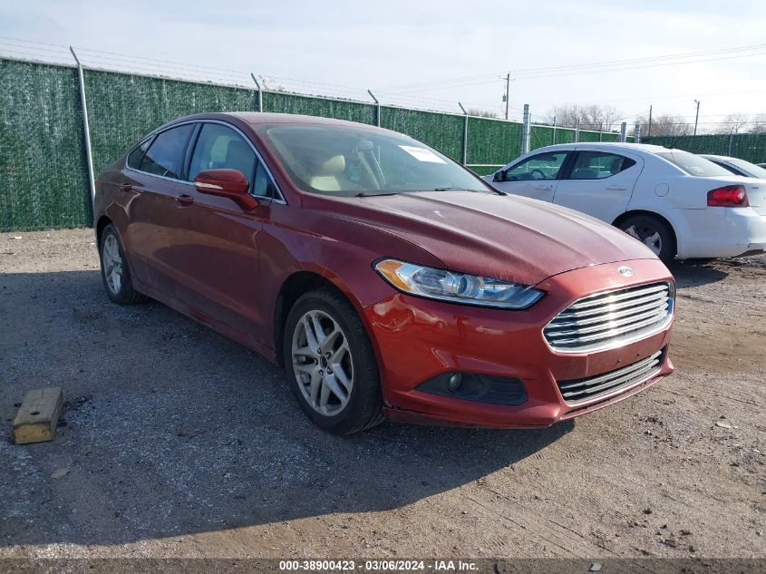 Lot #2539233420 2014 FORD FUSION SE salvage car