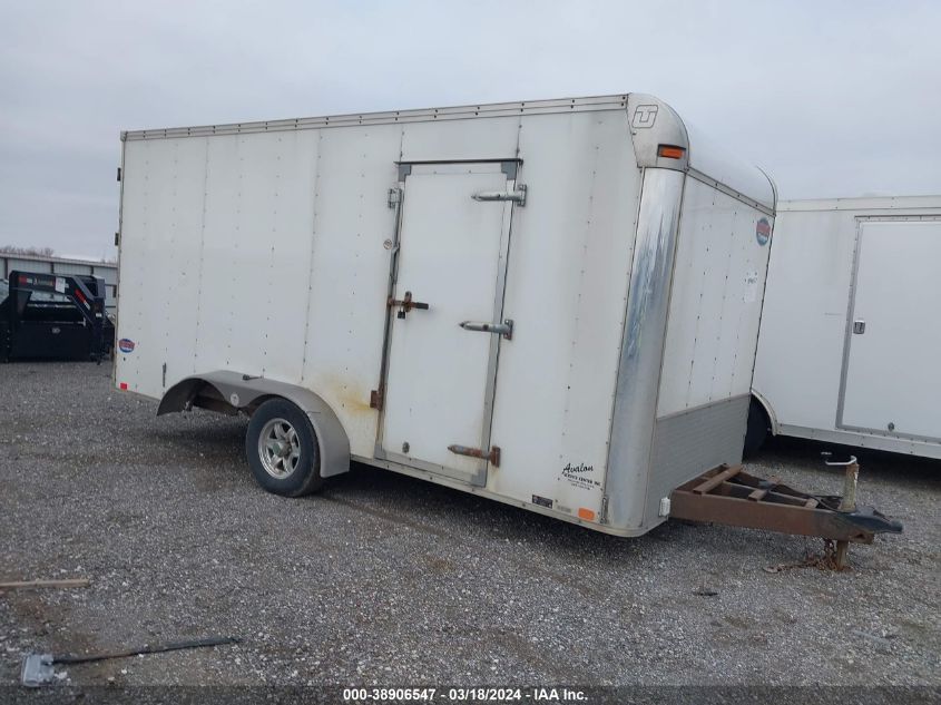 Lot #2541531978 2016 UNITED TRAILERS CARGO TRAILER salvage car