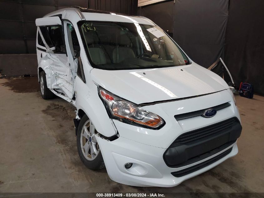 Lot #2541526921 2016 FORD TRANSIT CONNECT XLT salvage car