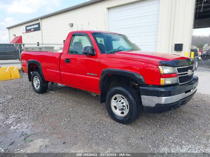 2006 CHEVROLET SILVERADO 2500HD WORK TRUCK #2992831883