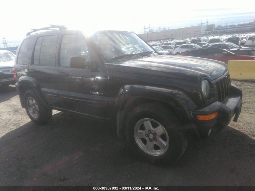 Lot #2541526811 2004 JEEP LIBERTY LIMITED EDITION salvage car