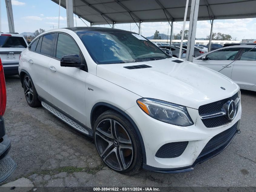 Lot #2539242961 2019 MERCEDES-BENZ AMG GLE 43 COUPE 4MATIC salvage car