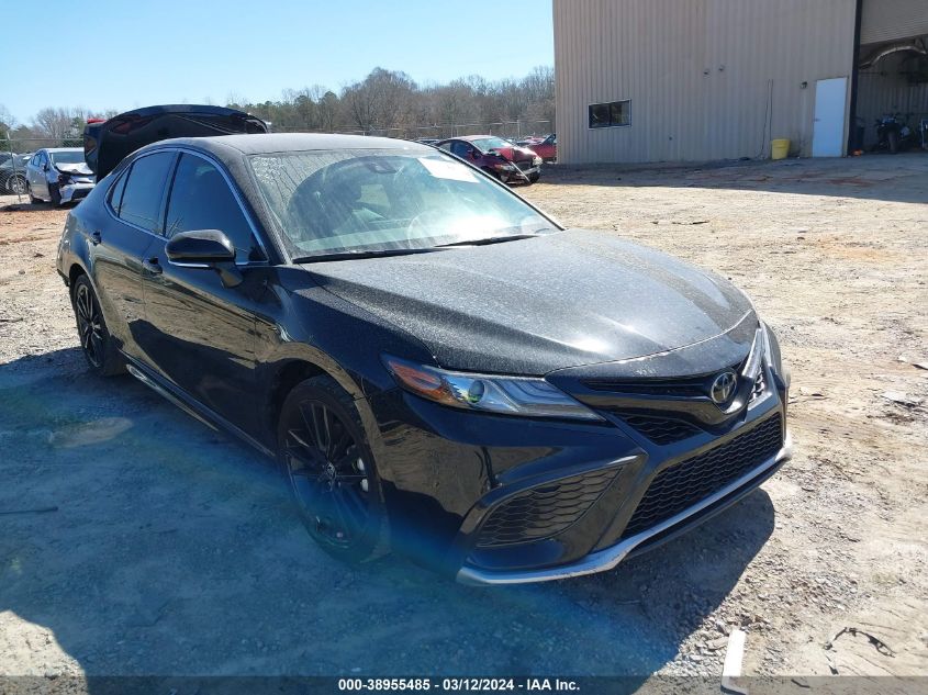 Lot #2539236894 2022 TOYOTA CAMRY XSE salvage car