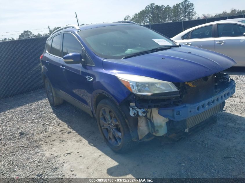 Lot #2539236878 2015 FORD ESCAPE TITANIUM salvage car