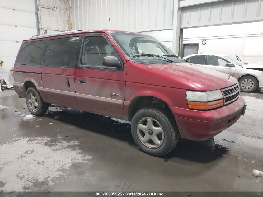 1995 DODGE GRAND CARAVAN SE #3037523032