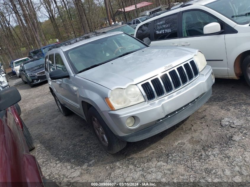 Lot #2534660109 2007 JEEP GRAND CHEROKEE LIMITED salvage car