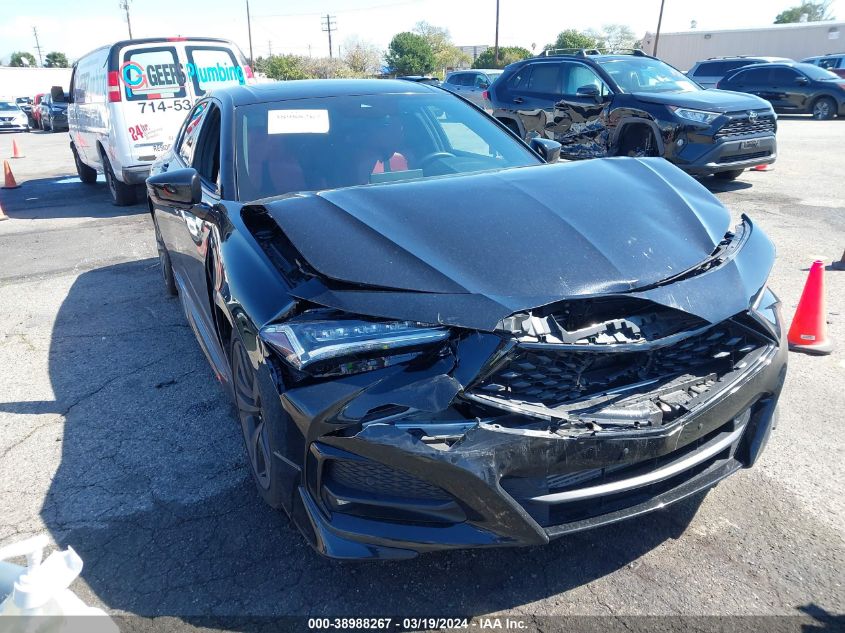 Lot #2539242391 2022 ACURA TLX A-SPEC PACKAGE salvage car