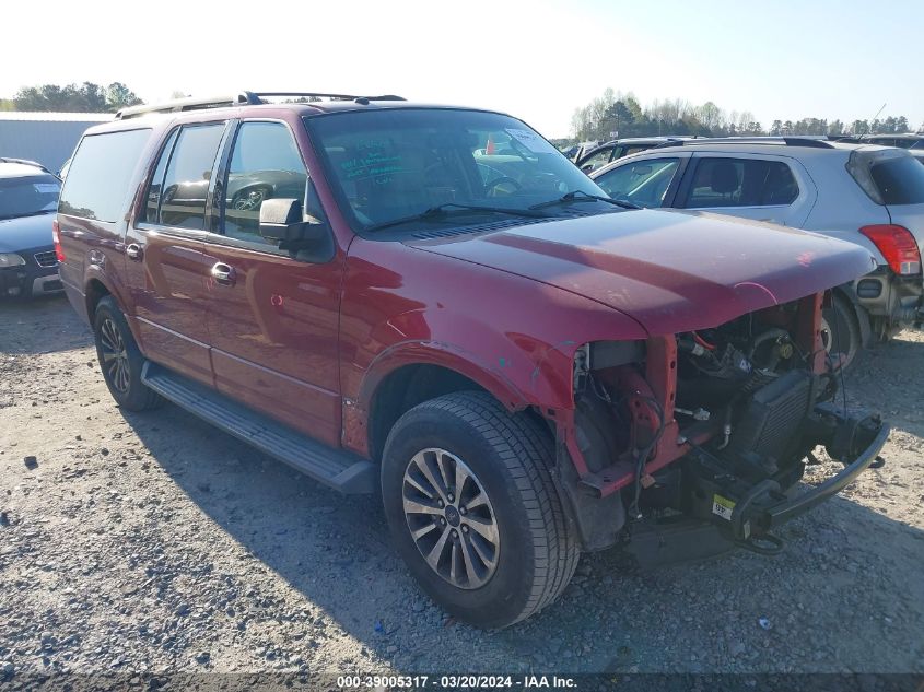 Lot #2534659874 2016 FORD EXPEDITION EL XLT salvage car