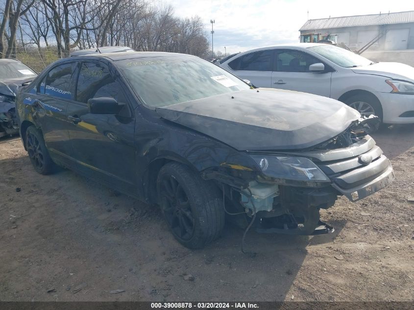 Lot #2550790463 2011 FORD FUSION SE salvage car