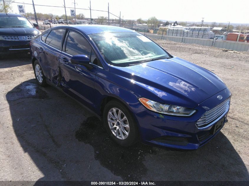 Lot #2539240947 2016 FORD FUSION S salvage car