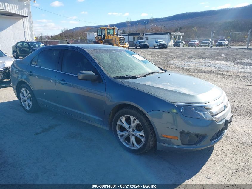 Lot #2550790815 2012 FORD FUSION SE salvage car