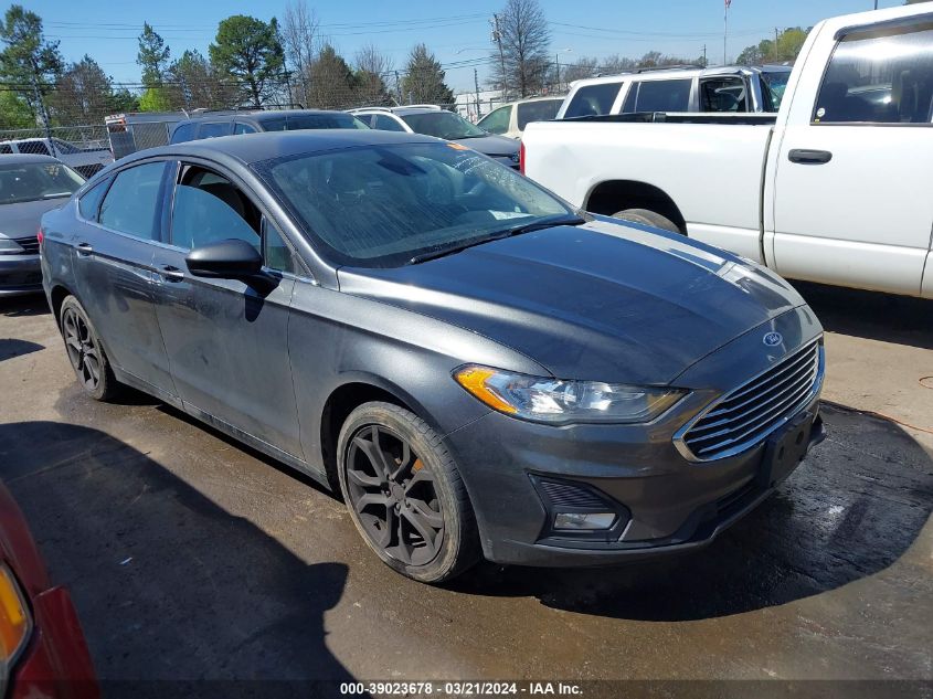 Lot #2539236546 2019 FORD FUSION SE salvage car