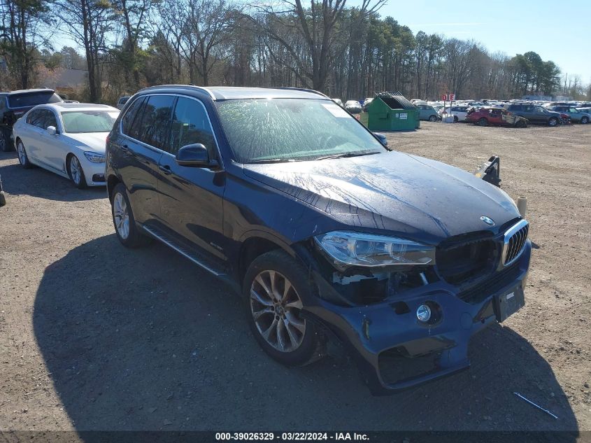 Lot #2541526537 2015 BMW X5 XDRIVE35I salvage car