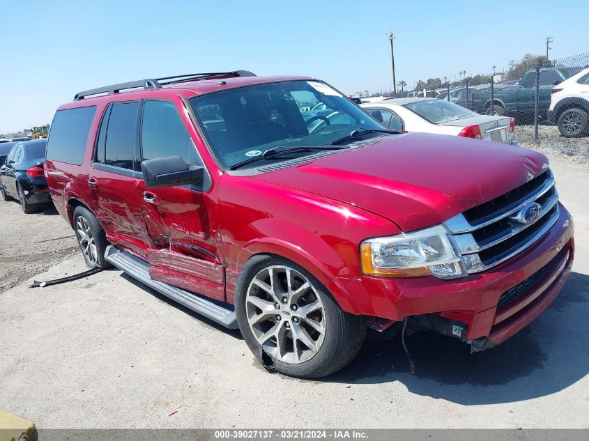 Lot #2539242317 2017 FORD EXPEDITION EL XLT salvage car