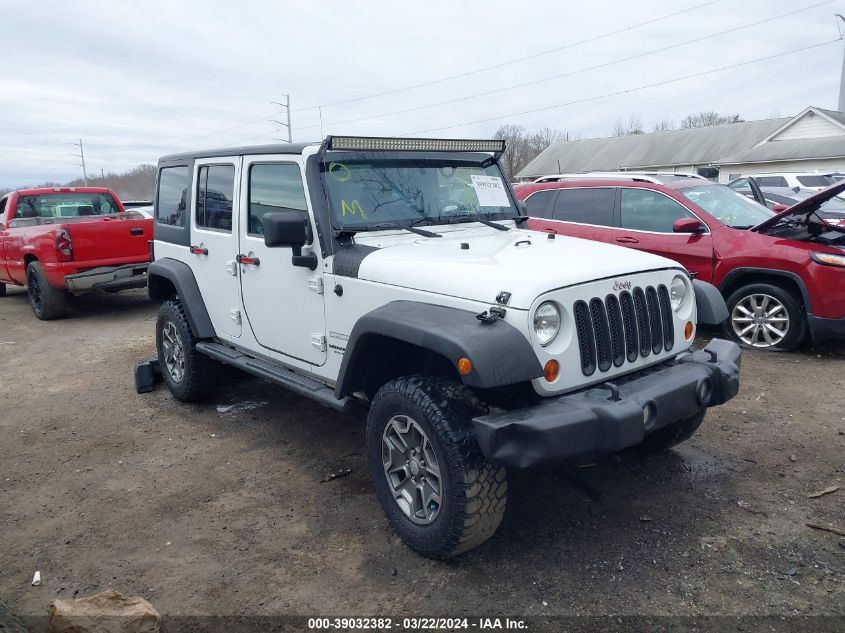 Lot #2534659402 2011 JEEP WRANGLER UNLIMITED SPORT salvage car
