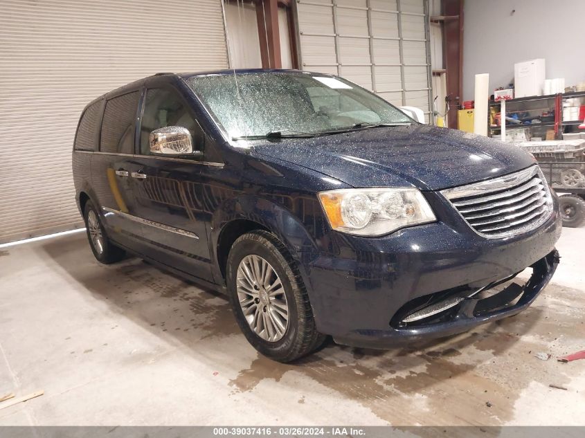 Lot #2539239988 2013 CHRYSLER TOWN & COUNTRY TOURING-L salvage car