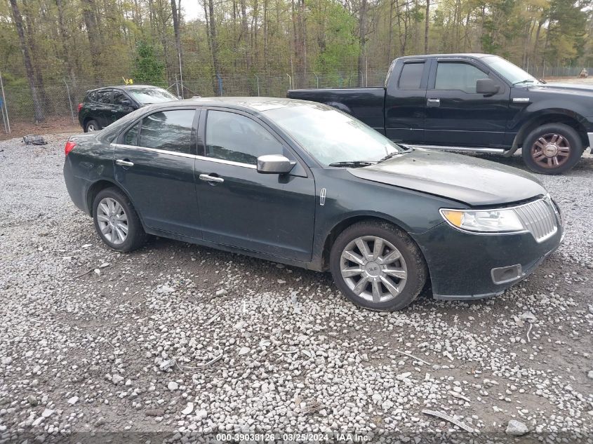 Lot #2525405058 2010 LINCOLN MKZ salvage car