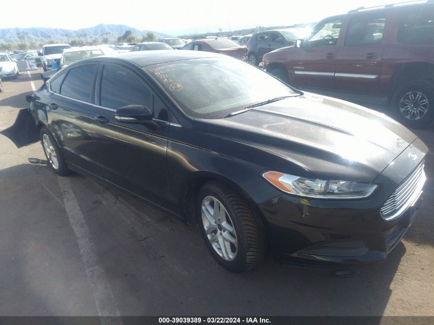 Lot #2543824510 2014 FORD FUSION SE salvage car