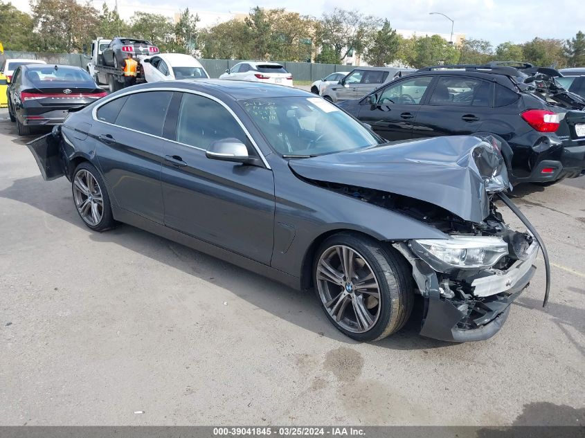 Lot #2539242293 2017 BMW 430I GRAN COUPE salvage car