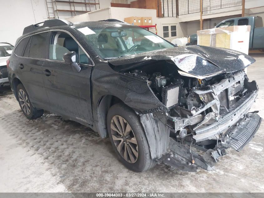 Lot #2527699738 2015 SUBARU OUTBACK 2.5I LIMITED salvage car