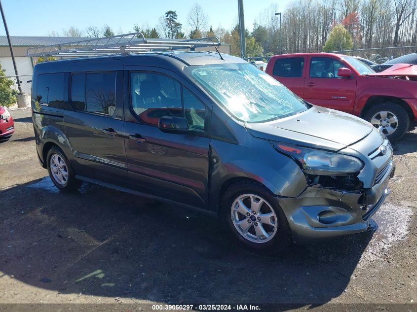 Lot #2539236707 2016 FORD TRANSIT CONNECT XLT salvage car