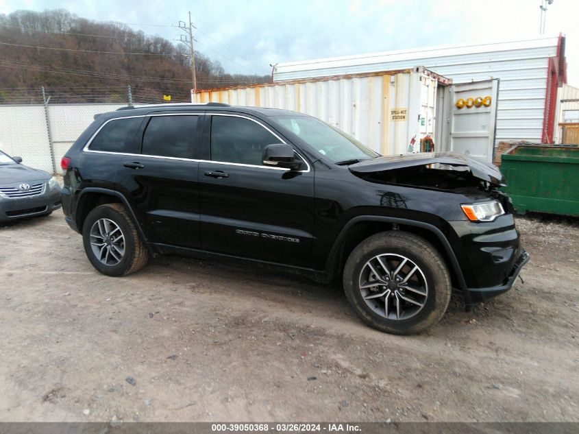 Lot #2525404871 2021 JEEP GRAND CHEROKEE LIMITED 4X4 salvage car