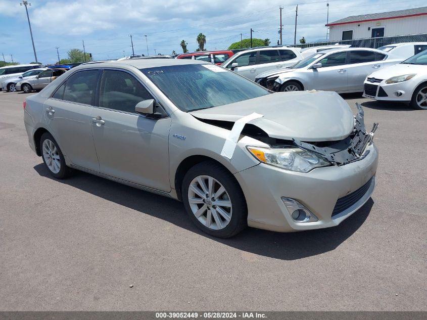 Lot #2530023518 2014 TOYOTA CAMRY HYBRID LE/SE LIMITED EDITION/XLE salvage car