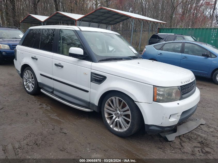 Lot #2525404772 2011 LAND ROVER RANGE ROVER SPORT HSE salvage car
