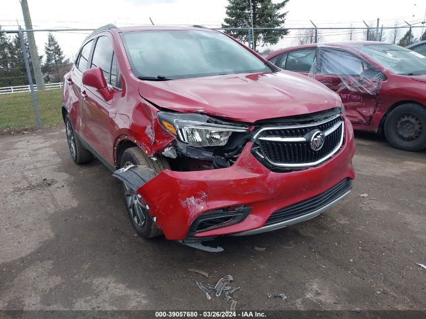 Lot #2536947698 2020 BUICK ENCORE FWD SPORT TOURING salvage car
