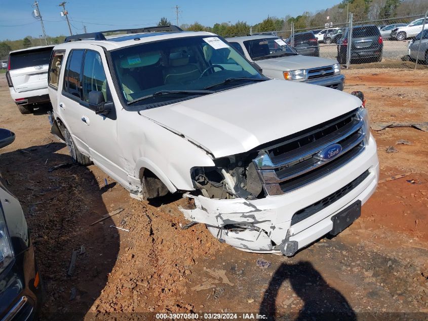 Lot #2539236450 2017 FORD EXPEDITION XLT salvage car