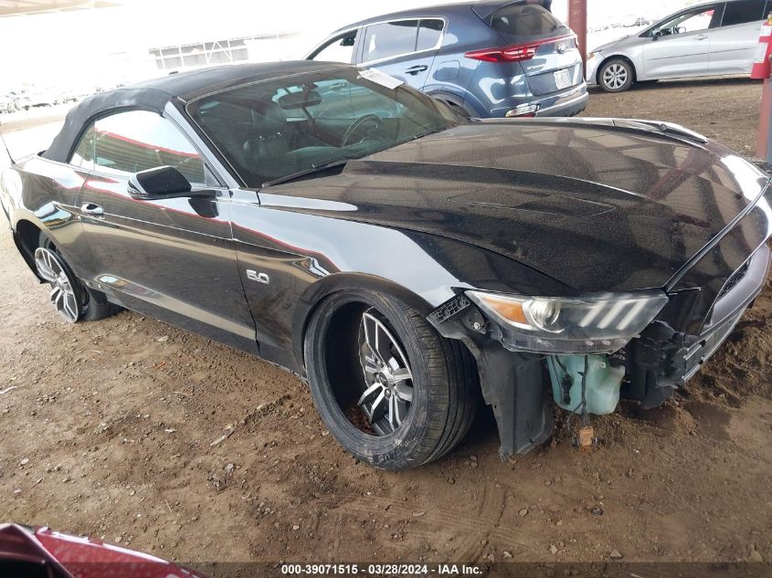 Lot #2527699823 2016 FORD MUSTANG GT PREMIUM salvage car