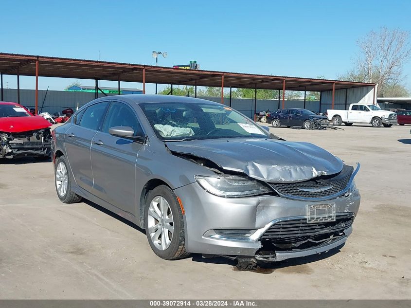 Lot #2577345223 2016 CHRYSLER 200 LIMITED salvage car