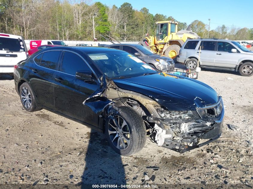 Lot #2536947566 2015 ACURA TLX TECH salvage car