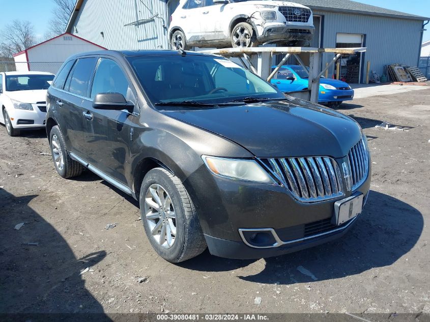Lot #2525404447 2011 LINCOLN MKX salvage car