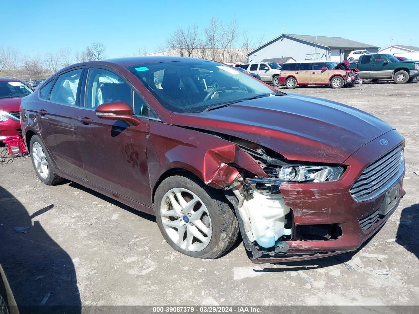 Lot #2541525463 2016 FORD FUSION SE salvage car