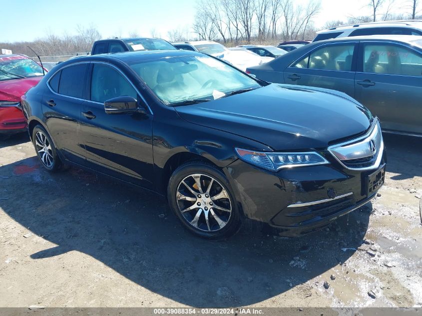 Lot #2539247557 2016 ACURA TLX salvage car