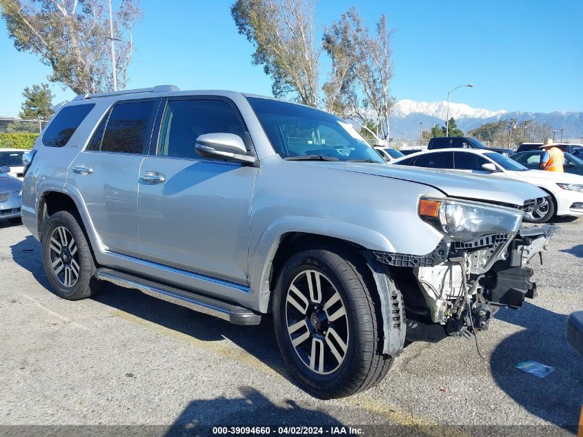Lot #2543824269 2015 TOYOTA 4RUNNER LIMITED salvage car