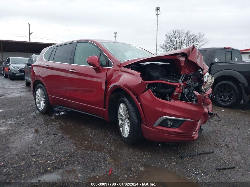 Lot #2534659034 2017 BUICK ENVISION PREFERRED salvage car