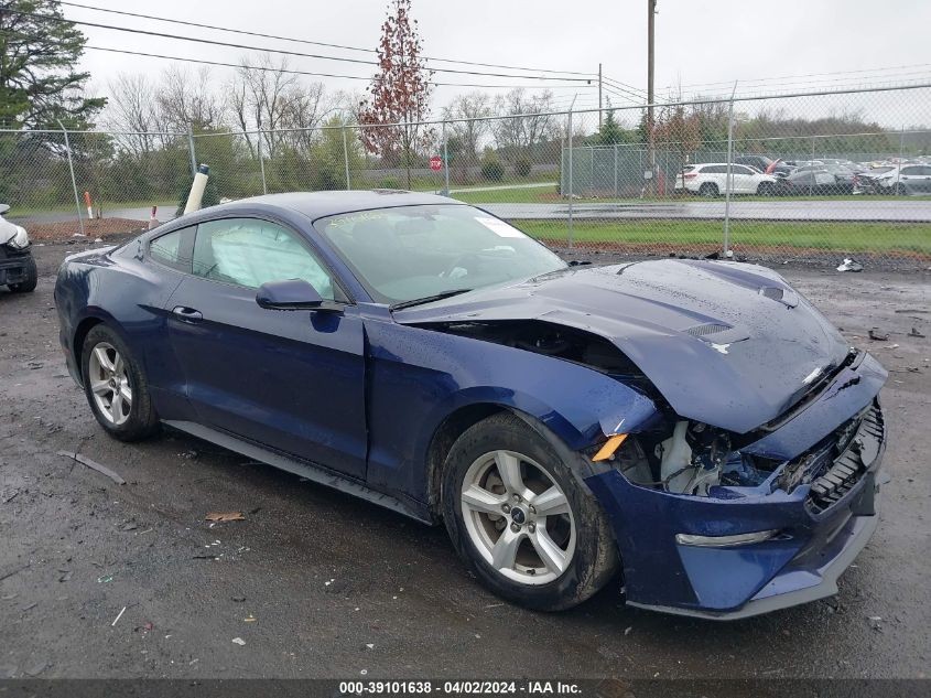 Lot #2555362940 2018 FORD MUSTANG ECOBOOST salvage car