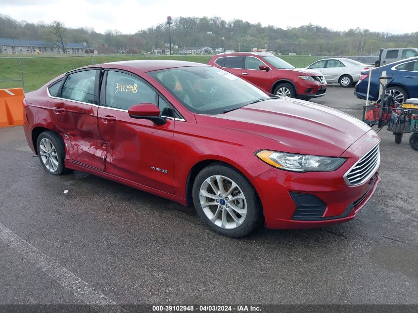 2019 FORD FUSION HYBRID SE #3053065325