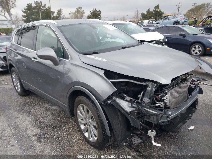 Lot #2573960122 2020 BUICK ENVISION FWD ESSENCE salvage car
