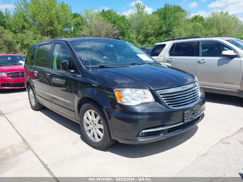 Lot #2539239605 2016 CHRYSLER TOWN & COUNTRY TOURING salvage car