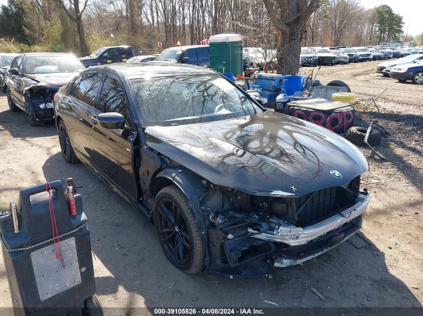 Lot #2539247762 2019 BMW 750I XDRIVE salvage car