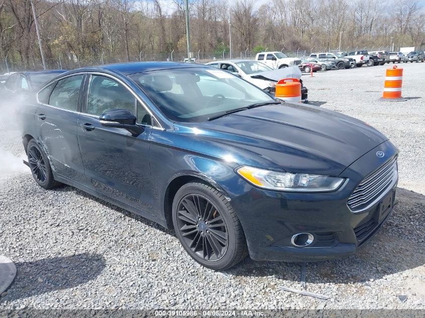 Lot #2539247755 2014 FORD FUSION SE salvage car
