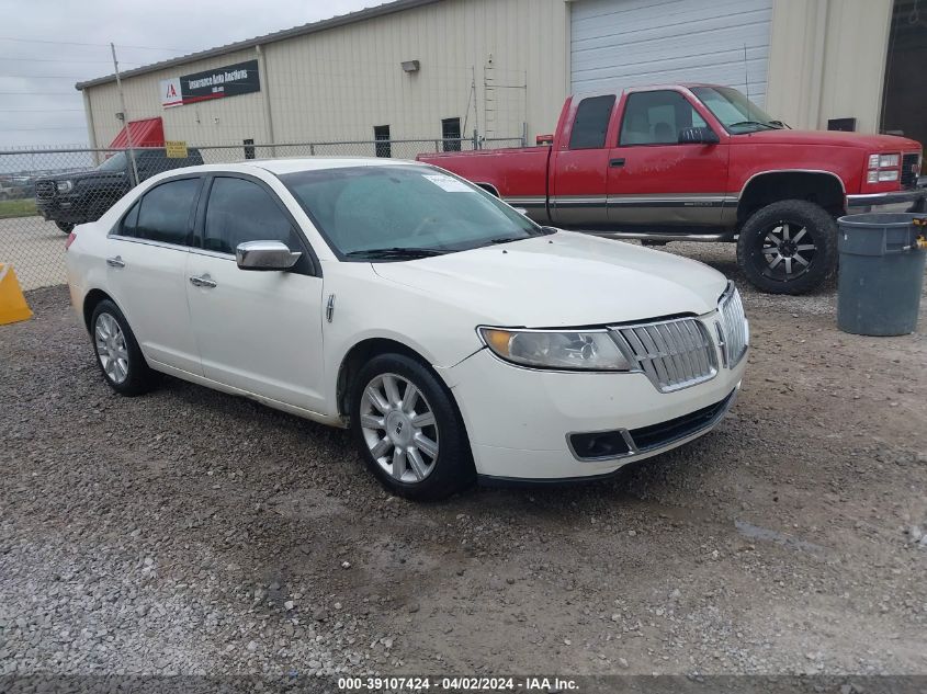 Lot #2539239597 2012 LINCOLN MKZ salvage car