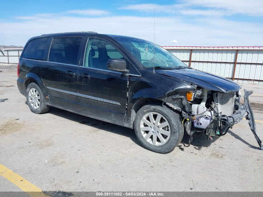 Lot #2525409994 2015 CHRYSLER TOWN & COUNTRY TOURING salvage car