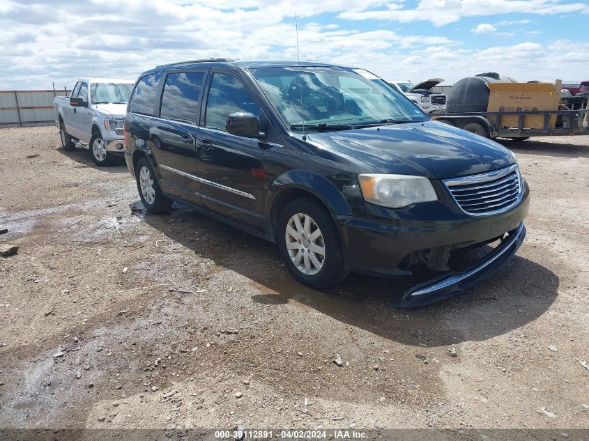 Lot #2536956695 2014 CHRYSLER TOWN & COUNTRY TOURING salvage car