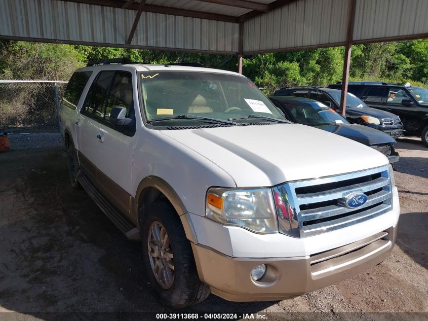 Lot #2539239585 2011 FORD EXPEDITION EL XLT salvage car