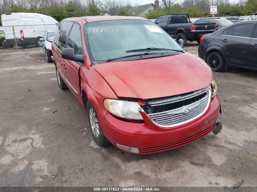 Lot #2525404365 2001 CHRYSLER TOWN & COUNTRY LXI salvage car