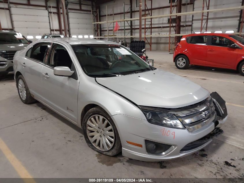Lot #2539235997 2012 FORD FUSION HYBRID salvage car